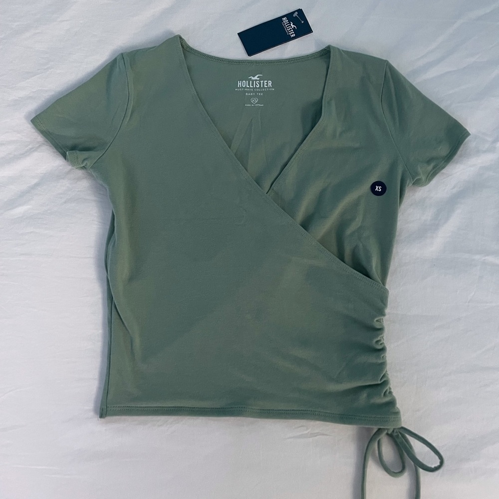 Hollister Wrap Side Cinch Top